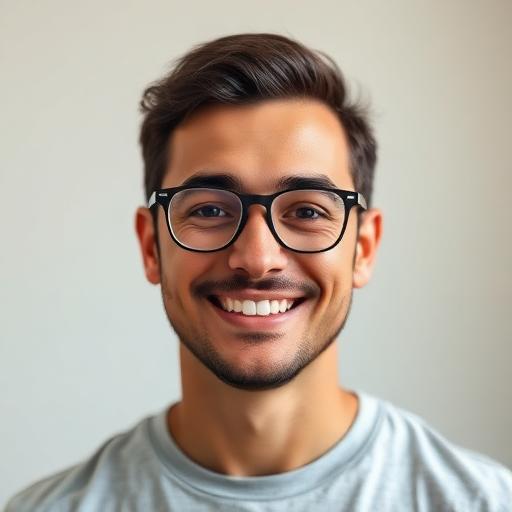 Foto de Pedro Henrique, aluno do método